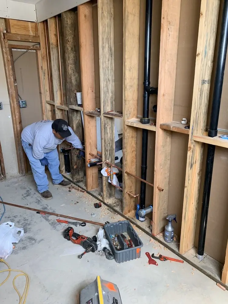 Commercial rough-in plumbing for Water Heater Replacement in Belle Vista